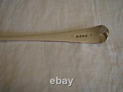 Solid silver Ladle old English hallmark with Leopard, 34 cm #1195#