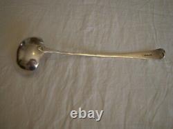 Solid silver Ladle old English hallmark with Leopard, 34 cm #1195#