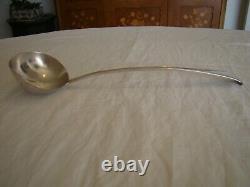 Solid silver Ladle old English hallmark with Leopard, 34 cm #1195#