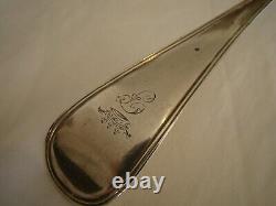 Solid silver Ladle old English hallmark with Leopard, 34 cm #1195#