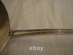 Solid silver Ladle old English hallmark with Leopard, 34 cm #1195#