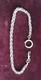 Solid Silver Antique Watch Chain