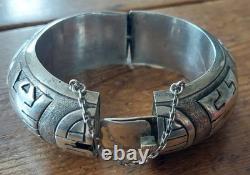 Solid silver bracelet, Antique Art Deco 1920s/30s