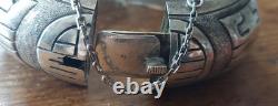 Solid silver bracelet, Antique Art Deco 1920s/30s