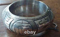 Solid silver bracelet, Antique Art Deco 1920s/30s