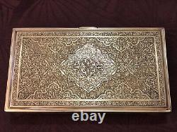 Splendid Antique Box or Case entirely in Persian Solid Silver
