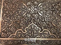 Splendid Antique Box or Case entirely in Persian Solid Silver