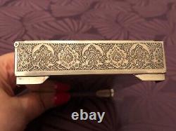 Splendid Antique Box or Case entirely in Persian Solid Silver