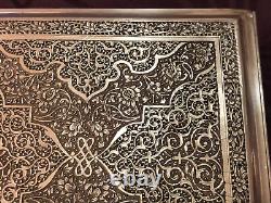 Splendid Antique Box or Case entirely in Persian Solid Silver