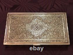 Splendid Antique Box or Case entirely in Persian Solid Silver