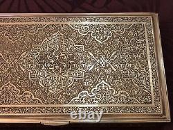 Splendid Antique Box or Case entirely in Persian Solid Silver