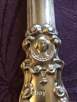 Splendid and Antique Cake Server Made Entirely of Solid Silver