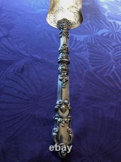 Splendid and Antique Cake Server Made Entirely of Solid Silver