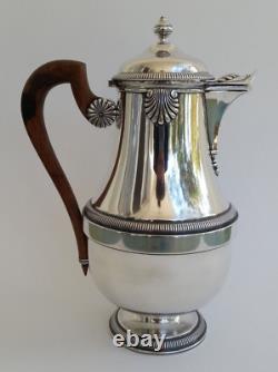 Sublim Ex Verseuse Cafetiere Theiere Argent Massif Orfèvre Savary & Fils