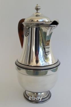 Sublim Ex Verseuse Cafetiere Theiere Argent Massif Orfèvre Savary & Fils