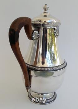 Sublim Ex Verseuse Cafetiere Theiere Argent Massif Orfèvre Savary & Fils