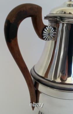 Sublim Ex Verseuse Cafetiere Theiere Argent Massif Orfèvre Savary & Fils