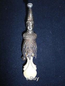 Sublime Old Rattle Fou Du Roi Baby Child Art 1850 Popular Old Baby Rattle