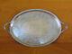 Sumptuous Old Solid Silver Tray Nineteenth Great Britain