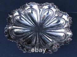 Superb Large Russian Solid Silver Basket, 19th Century. Antique.