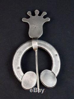 Superb Old Brooch Brooch Provençale Silver And Stone Nineteenth