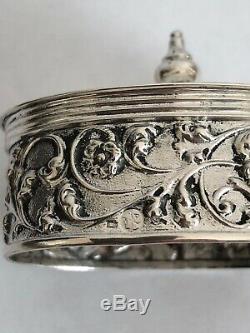 Superb Old Rare Box To The Silver Punches Lion Amsterdam Netherlands