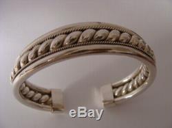 Superb Old Silver Bracelet Silver Jewelry Rush Opened