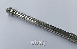 Superb Porte-mine Old 19th Epoque Empire Silver Poin Poin Hare #6 Pencil