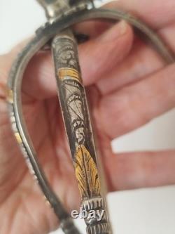 Superb ancient spurs made of solid silver from South America