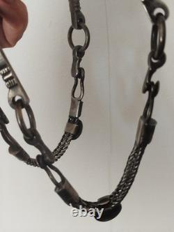 Superb ancient spurs made of solid silver from South America