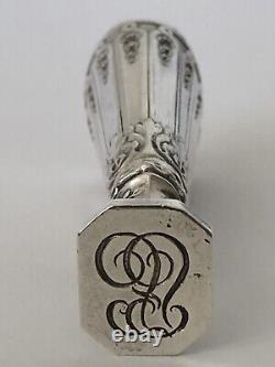 Superb antique solid silver SEAL STAMP