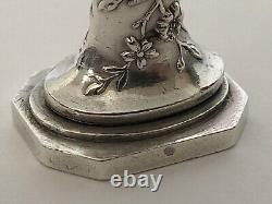 Superb antique solid silver SEAL STAMP