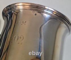 Translate this title in English: Beautiful Antique Solid Silver Footed Shower Bowl 18th Century to identify 139g