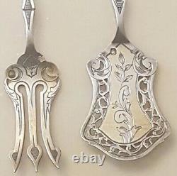 Translation: Ancient Candy and Delicacies Serving Set. Sterling Silver.