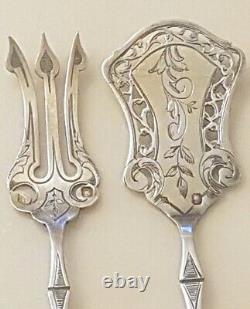 Translation: Ancient Candy and Delicacies Serving Set. Sterling Silver.