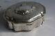 Translation: "antique Solid Silver Jewelry Box (50909)"