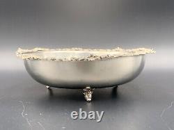 Translation: 'Old vintage solid silver small dish cup 194 g'