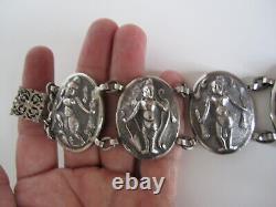 Two Ancient Imposants Bracelets Silver Asia Indochina