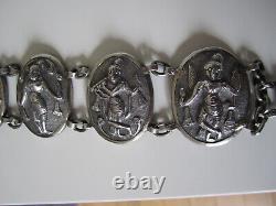 Two Ancient Imposants Bracelets Silver Asia Indochina