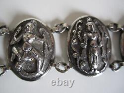 Two Ancient Imposants Bracelets Silver Asia Indochina