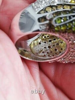 Unique Piece/former Ring In Solid Silver And Stones To Be Identified/end Xixth