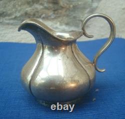 V71 Small Antique Milk Pot 19th Century Russian Solid Silver 1869 Russian Silver Pot