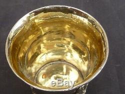 Very Beautiful And Old Russian Sterling Silver Tumbler 19 Eme