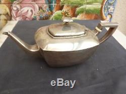 Very Beautiful And Teapot Old English Sterling Silver Sterling