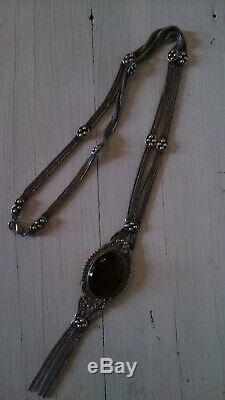 Very Beautiful Necklace Necklace Old Silver