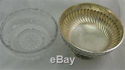 Very Beautiful Salad Bowl / Sterling Silver Cup Old Trophy Horse Biarritz 1,010 KG