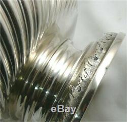 Very Beautiful Salad Bowl / Sterling Silver Cup Old Trophy Horse Biarritz 1,010 KG