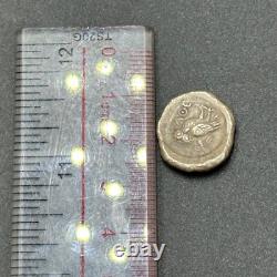 Very ancient Greek coin in solid silver owl Athens 2000+ a