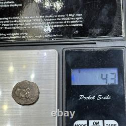 Very ancient Greek coin in solid silver owl Athens 2000+ a