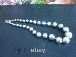 Very beautiful and antique necklace for women, solid silver 925.
